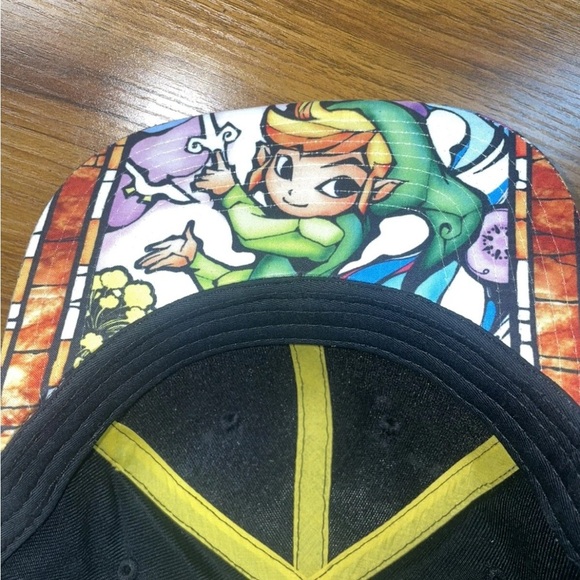 Nintendo 2016 Legend Of Zelda Snapback Hat Cap Link WindWaker Skyward Sword - Picture 4 of 5